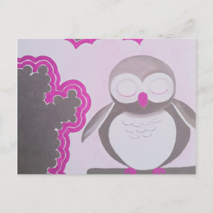 Owl for Erica Postcard