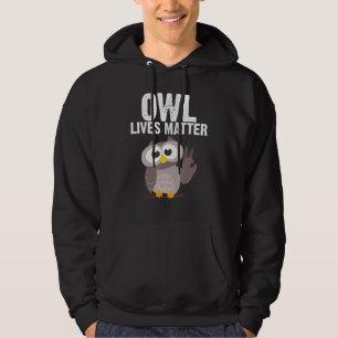 Owl For Men Women Boys Girls Nocturnal Bird Owl 8 Hoodie