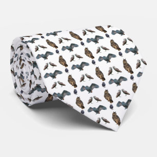 Owl Frenzy Tie (choose colour)