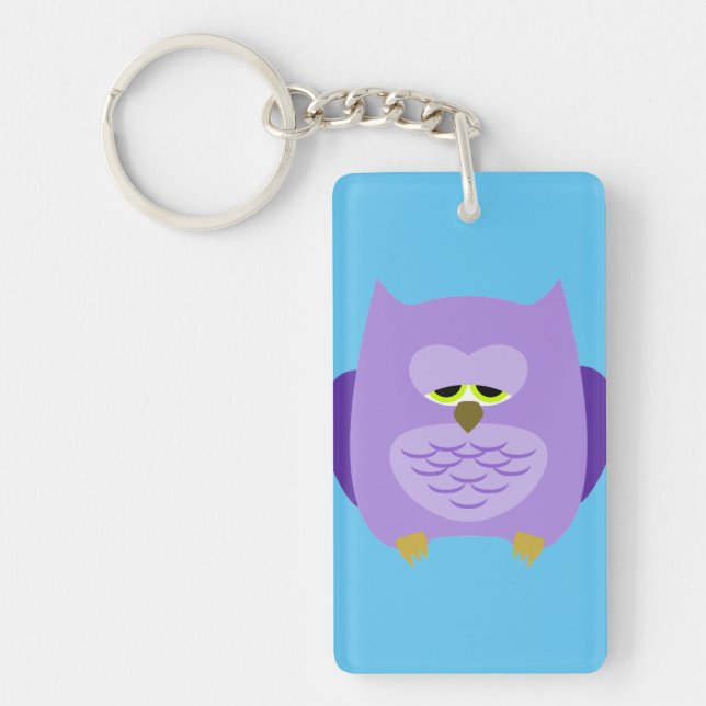 Owl front and back key ring (Front)