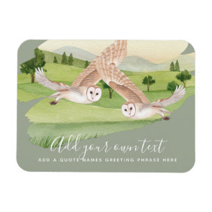 OWL GIFTS - Personalised Magnet
