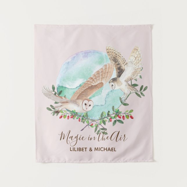 OWL GIFTS - Personalised Tapestry (Front)