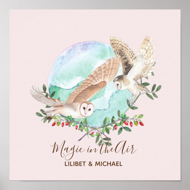 OWL GIFTS - Personalized Poster (Front)