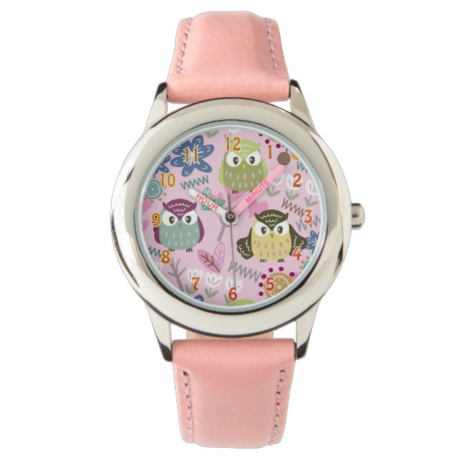 Owl Girl eWatch Watch (Front)