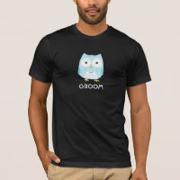 Owl Groom Newlywed Husband Cute New Spouse