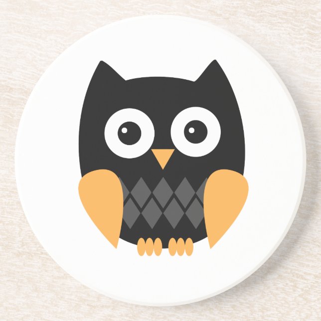 Owl Halloween Coaster (Front)