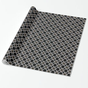Owl head wrapping paper