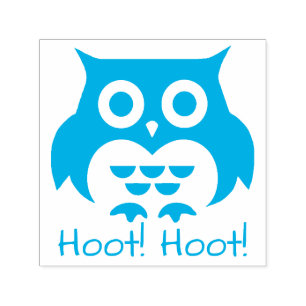 Owl Hoot! Hoot! Self-inking Stamp