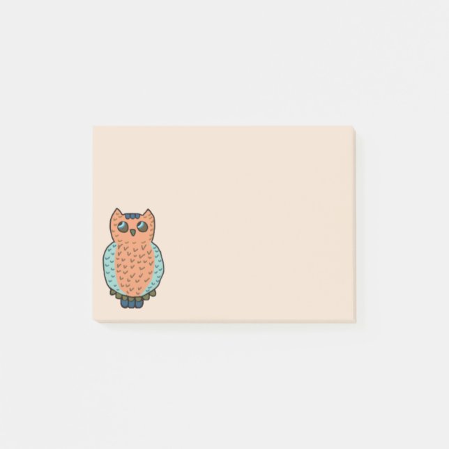 Owl Hoot Post-it® Notes (Front)