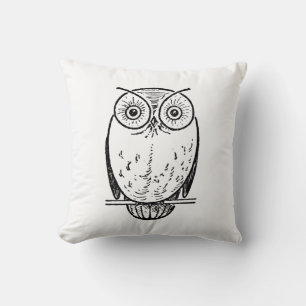 Owl Hoot Throw Pillow