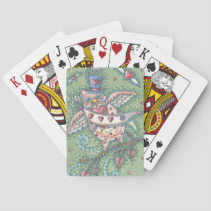 OWL HOOTS N' HEARTS BICYCLE PLAYING CARDS
