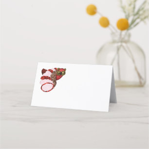 Owl Horizontal Folded Appointment Card