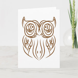 Owl Illustration Greeting Cards