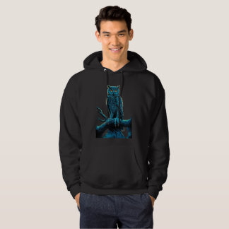 Owl Illustration T-Shirt Hoodie