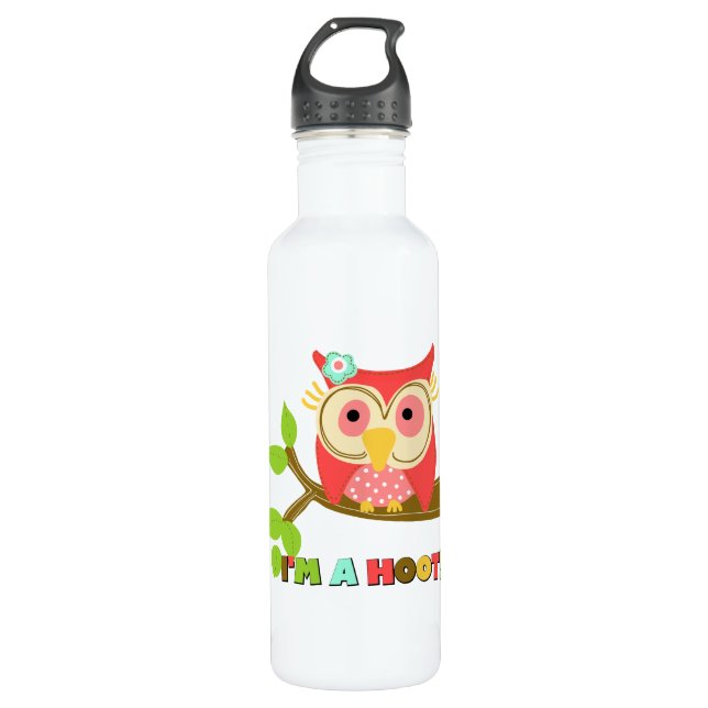 Owl I'm a Hoot 710 Ml Water Bottle (Front)