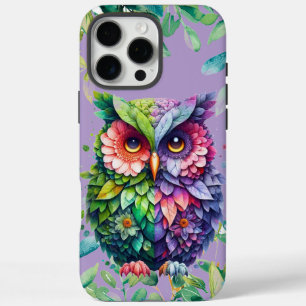 Owl image iPhone 16 Pro Max case