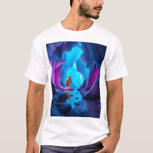 Owl in Crystal Cave T-Shirt