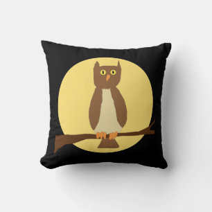Owl in Moon pillow