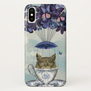 Owl In Teacup 2 iPhone X Case