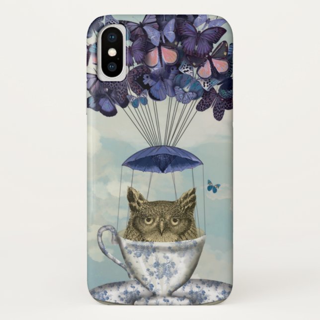 Owl In Teacup 2 Case-Mate iPhone Case (Back)