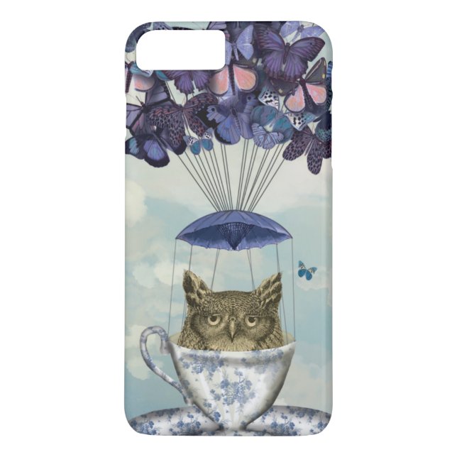 Owl In Teacup 2 Case-Mate iPhone Case (Back)