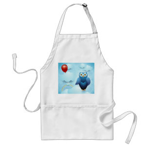 Owl in the sky standard apron