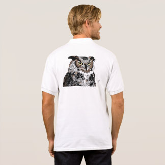 owl inspiration polo shirt
