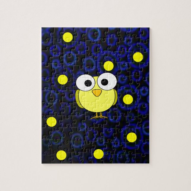 Owl Jigsaw Puzzle (Vertical)