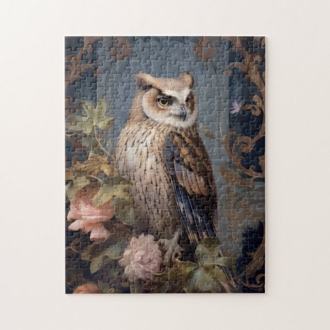 Owl Jigsaw Puzzle (Vertical)