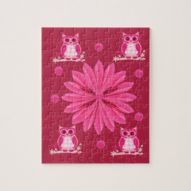 Owl Jigsaw Puzzle (Vertical)