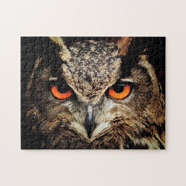 Owl Jigsaw Puzzle (Horizontal)