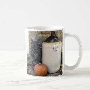 Owl, Jug and Pumpkin Coffee Mug