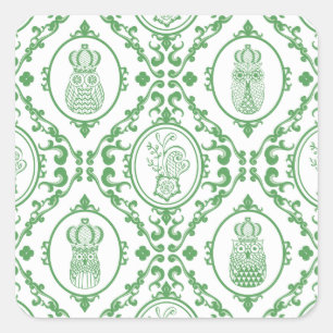 Owl Kingdom Square Sticker