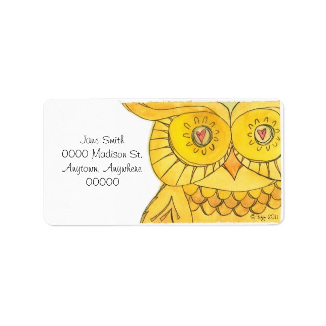Owl - Labels (Front)