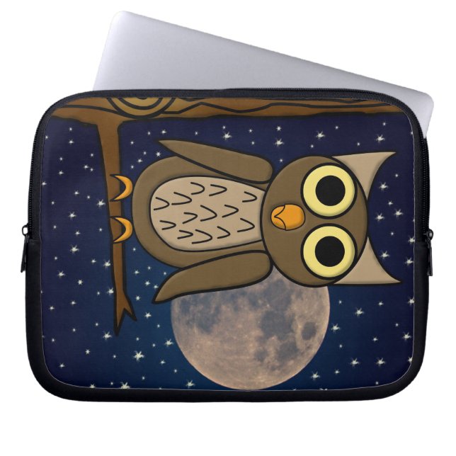 owl laptop sleeve (Front)