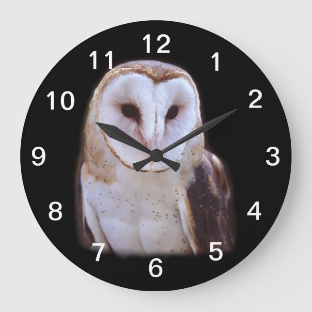 owl large clock (Front)