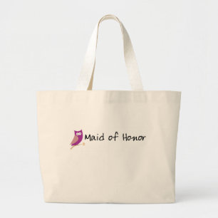 Owl Large Tote Bag