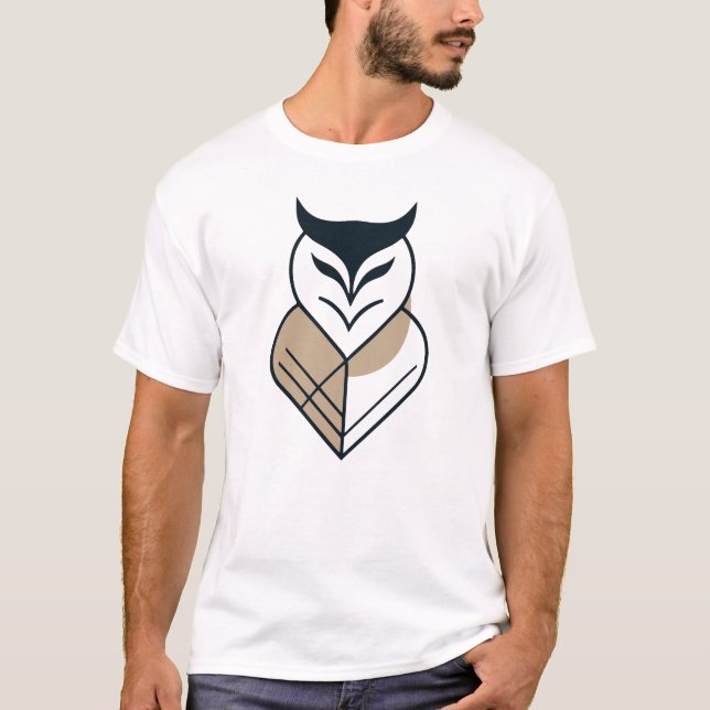 OWL logo geometric design  T-Shirt (Front)