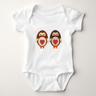 Owl Love Baby Bodysuit