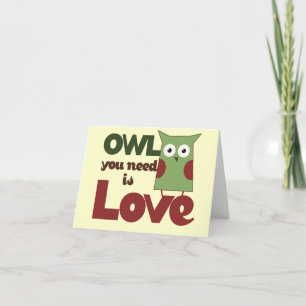 Owl Love Holiday Card