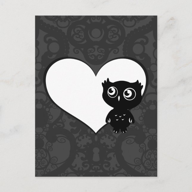 Owl Love IV Postcard (Front)
