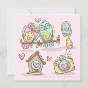 Owl Love You Forever Invitation