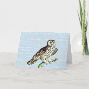 Owl Lover's Valentine's Day Card