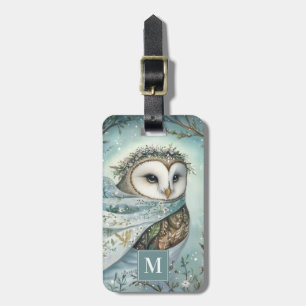 Owl Luggage Tag