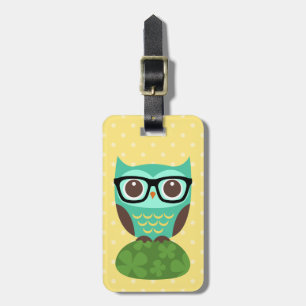 Owl Luggage Tags