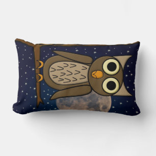 Owl Lumbar Cushion