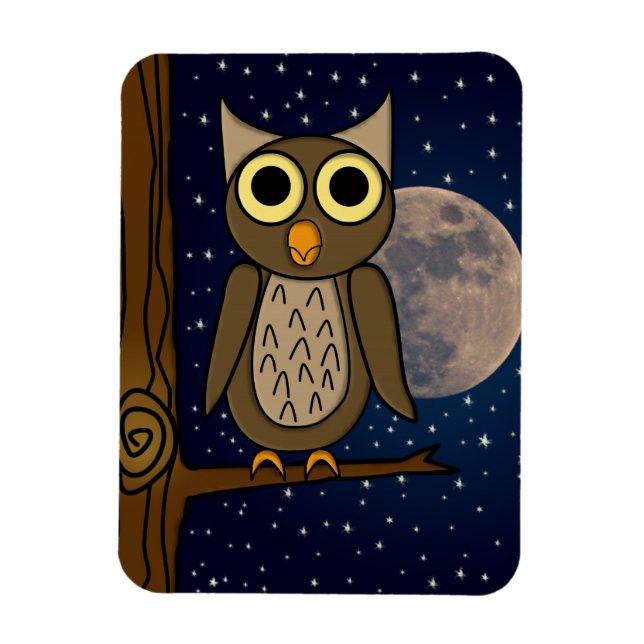 owl magnet (Vertical)