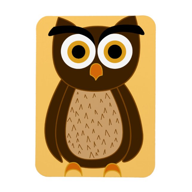 owl magnet (Vertical)