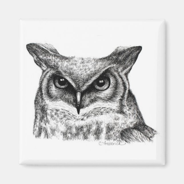 Owl Magnet (Front)