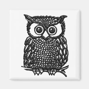 Owl Magnet